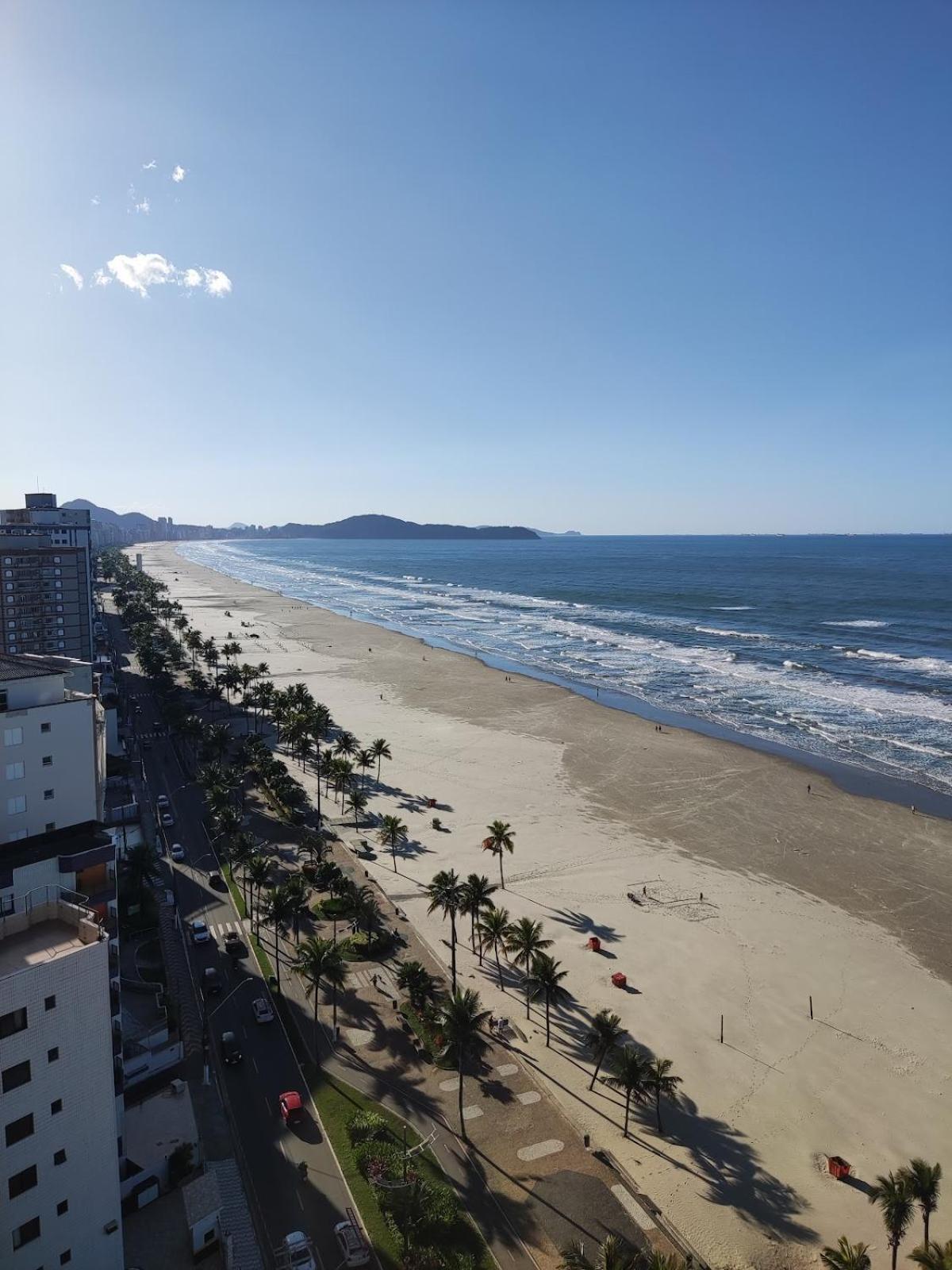 פראייה גראנדה Apartamento Kitnet Pe Na Areia Praia Ocian מראה חיצוני תמונה