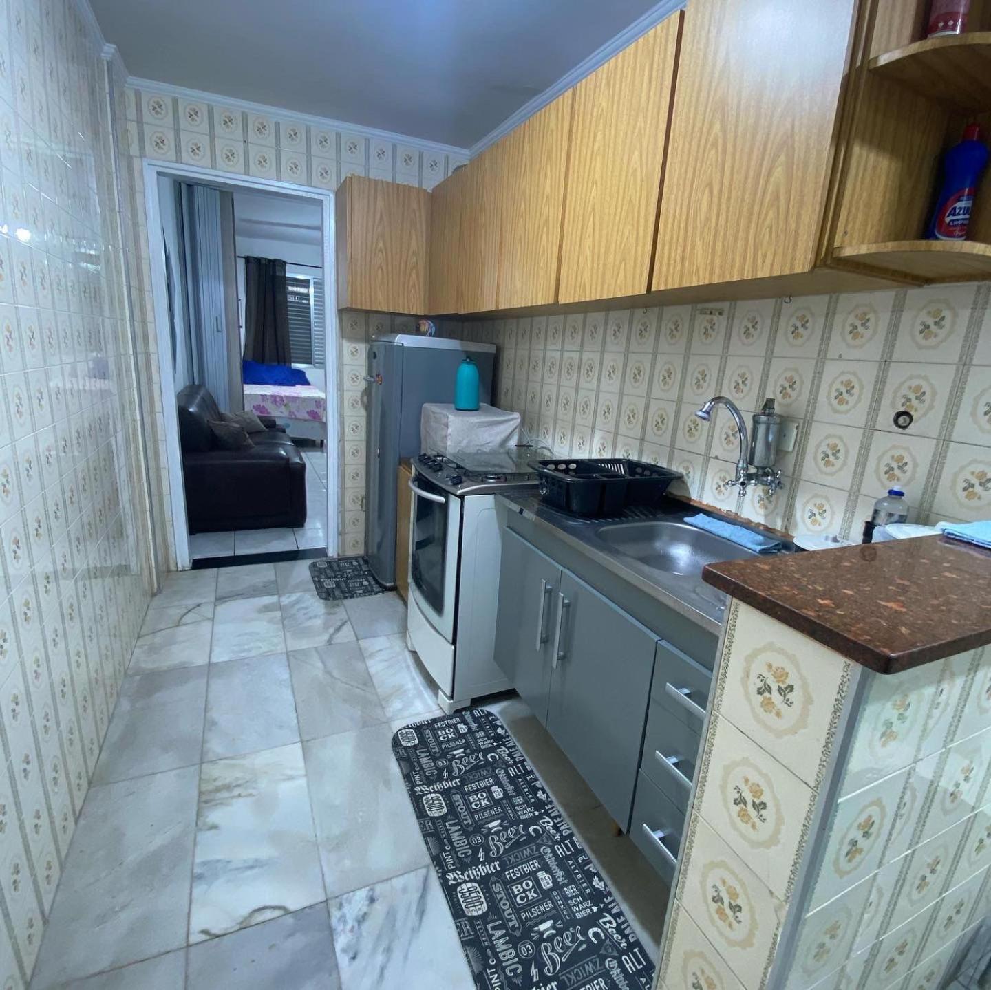 פראייה גראנדה Apartamento Kitnet Pe Na Areia Praia Ocian מראה חיצוני תמונה