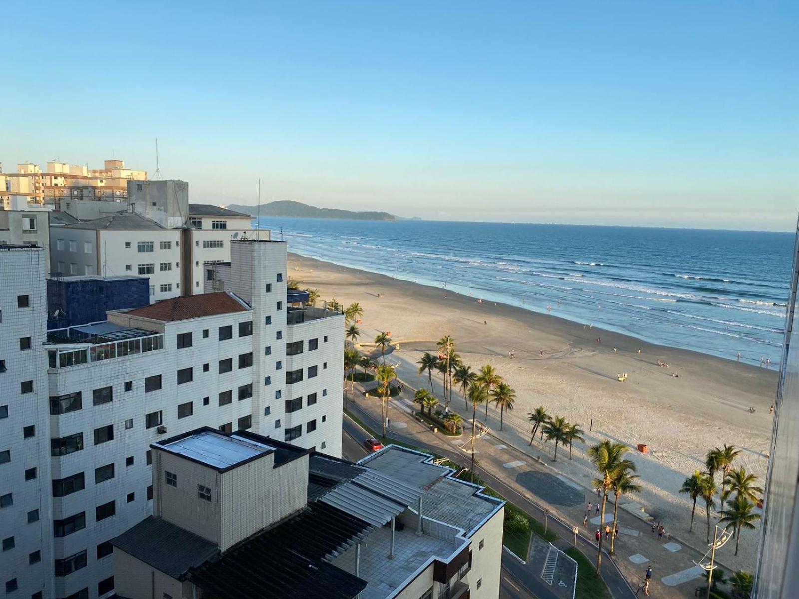 פראייה גראנדה Apartamento Kitnet Pe Na Areia Praia Ocian מראה חיצוני תמונה